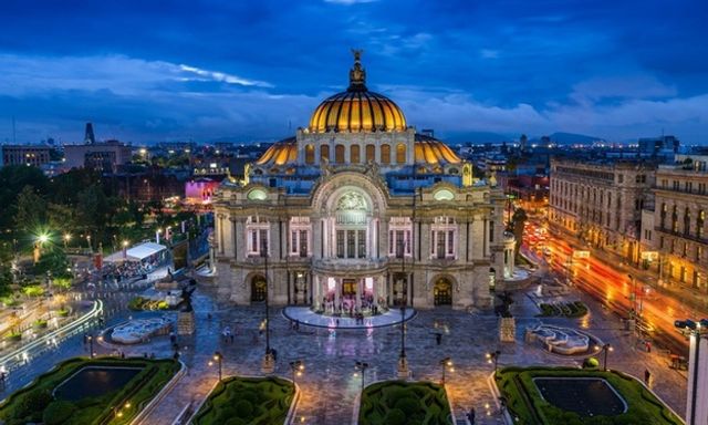 Tour tham quan Thành phố Mexico về đêm với tùy chọn vào Torre Latino